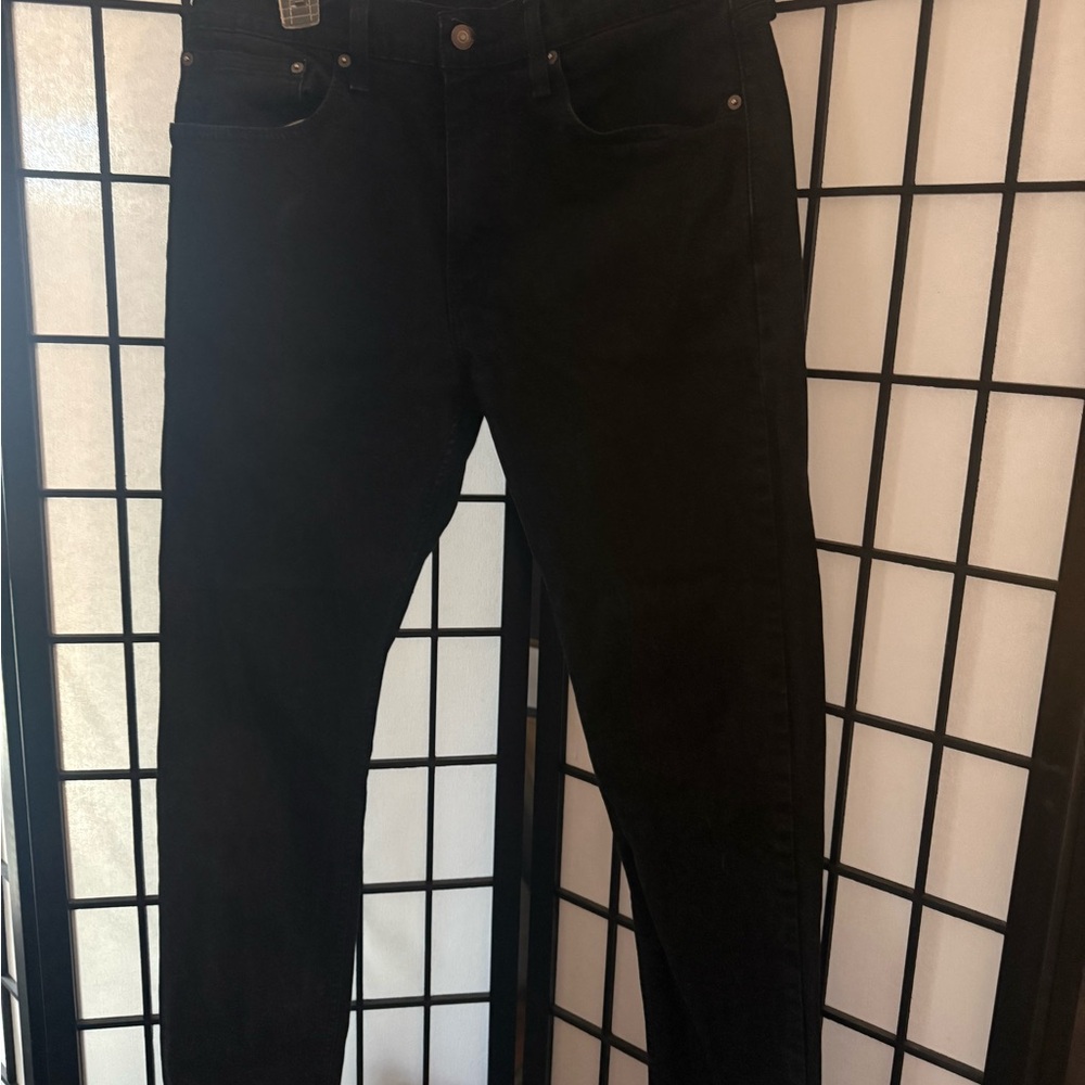Levi's Men's Jet Black Skinny Jeans 512